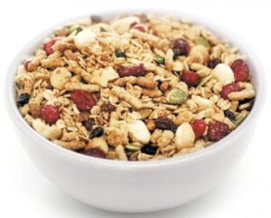 Ciotola con muesli